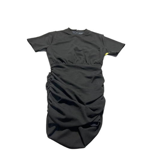 Dress Party Midi By Abercrombie And Fitch In Black, Size: Sp