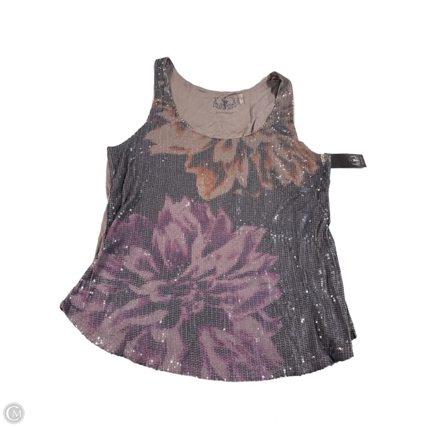 Tank Top By Cmc In Floral Print, Size: L