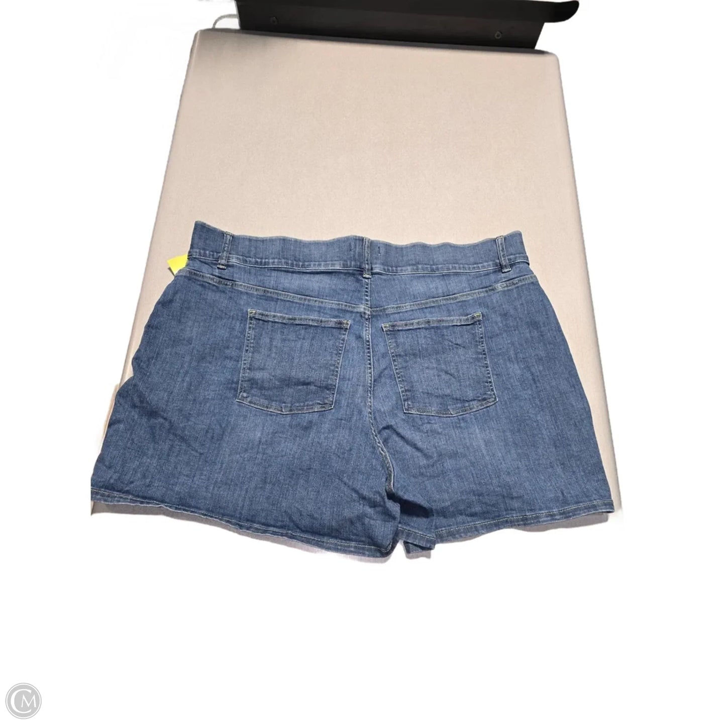 Shorts By Spanx In Blue Denim, Size: 3x