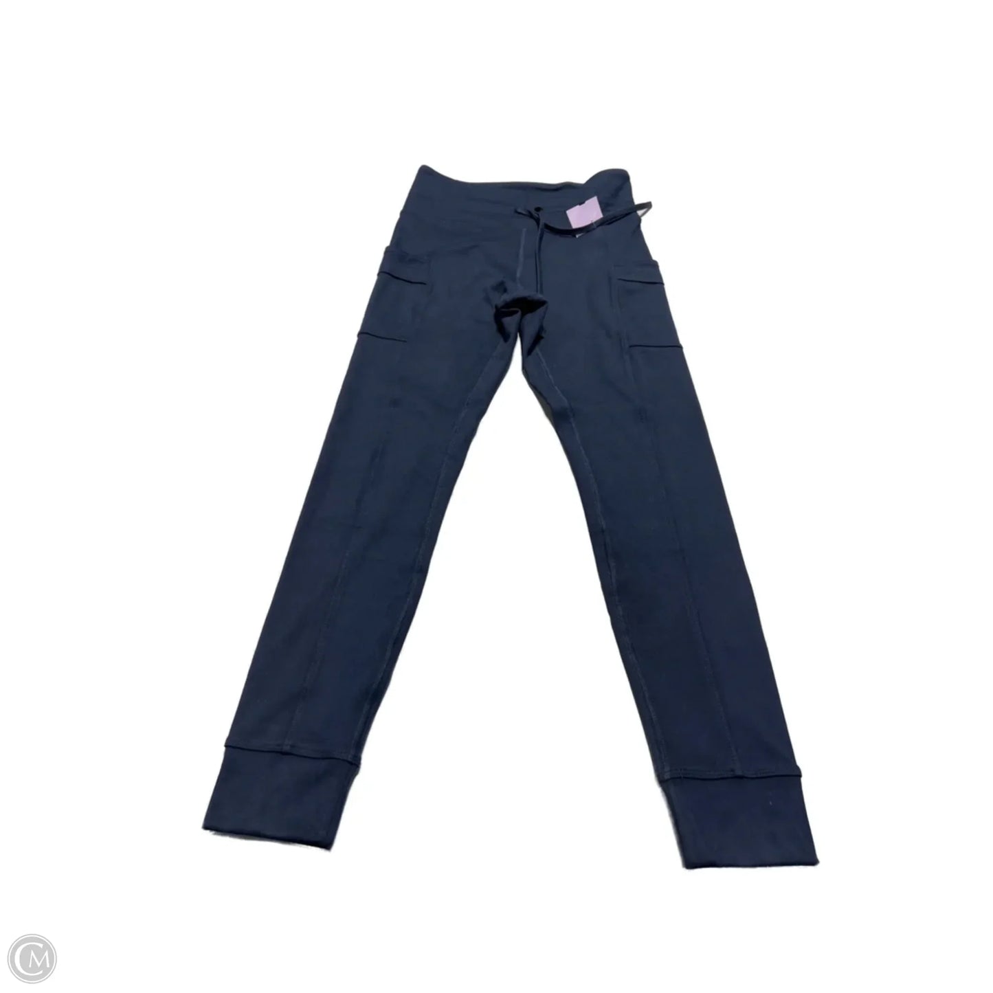 Athletic Leggings By Eddie Bauer In Blue, Size: S