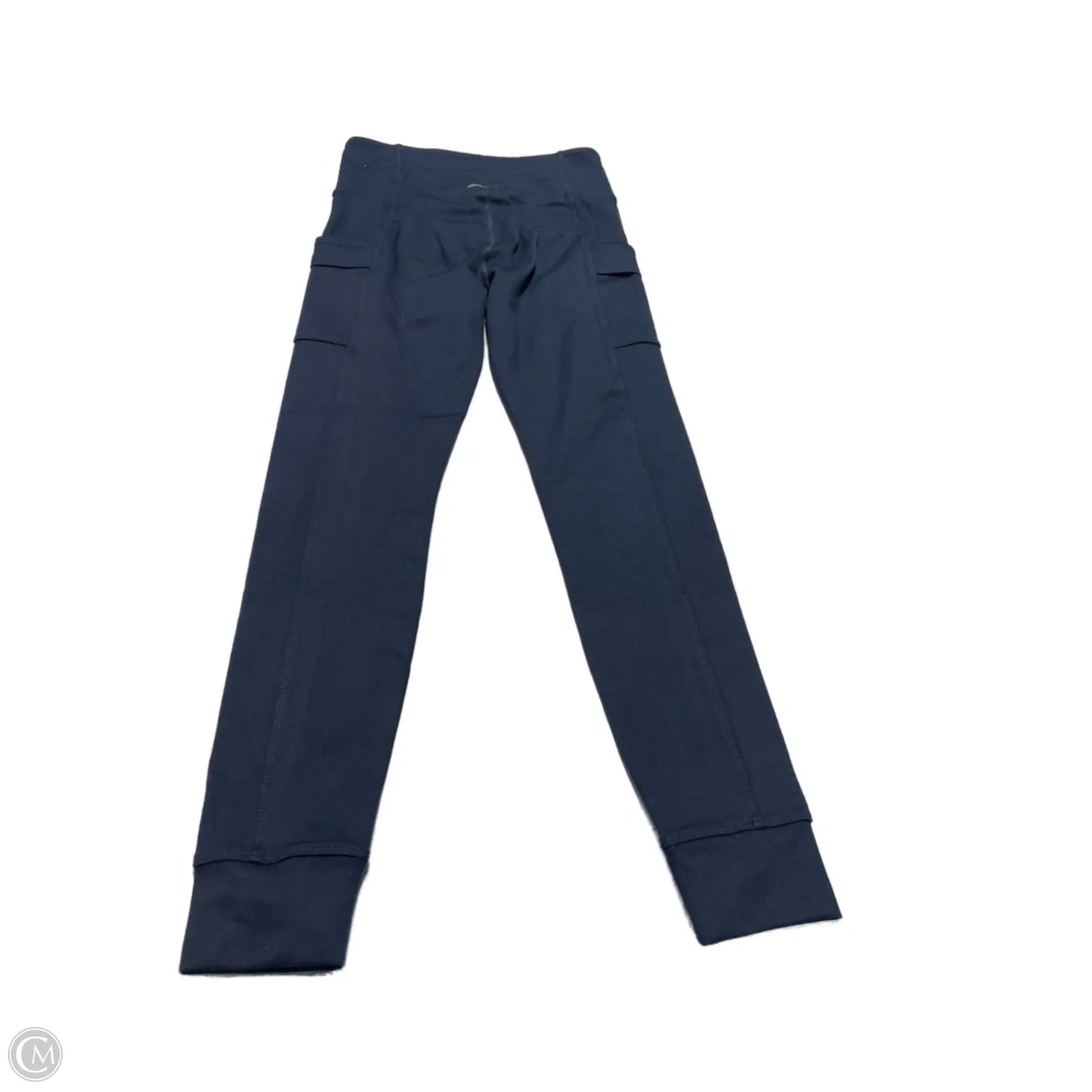 Athletic Leggings By Eddie Bauer In Blue, Size: S