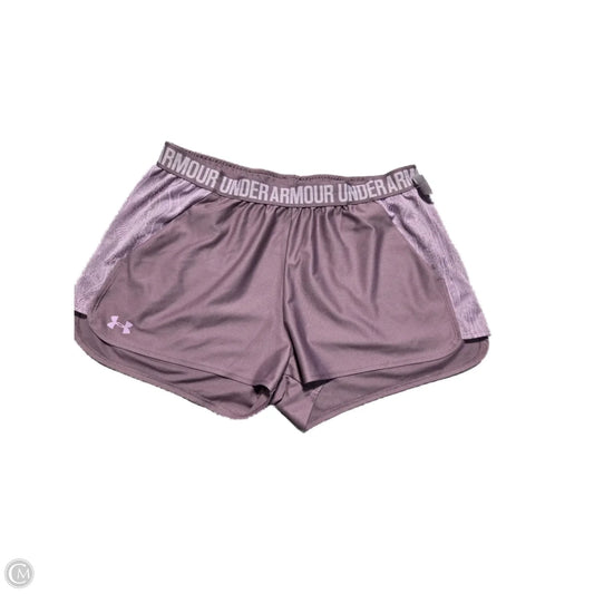 Athletic Shorts By Nike In Purple, Size: Xl