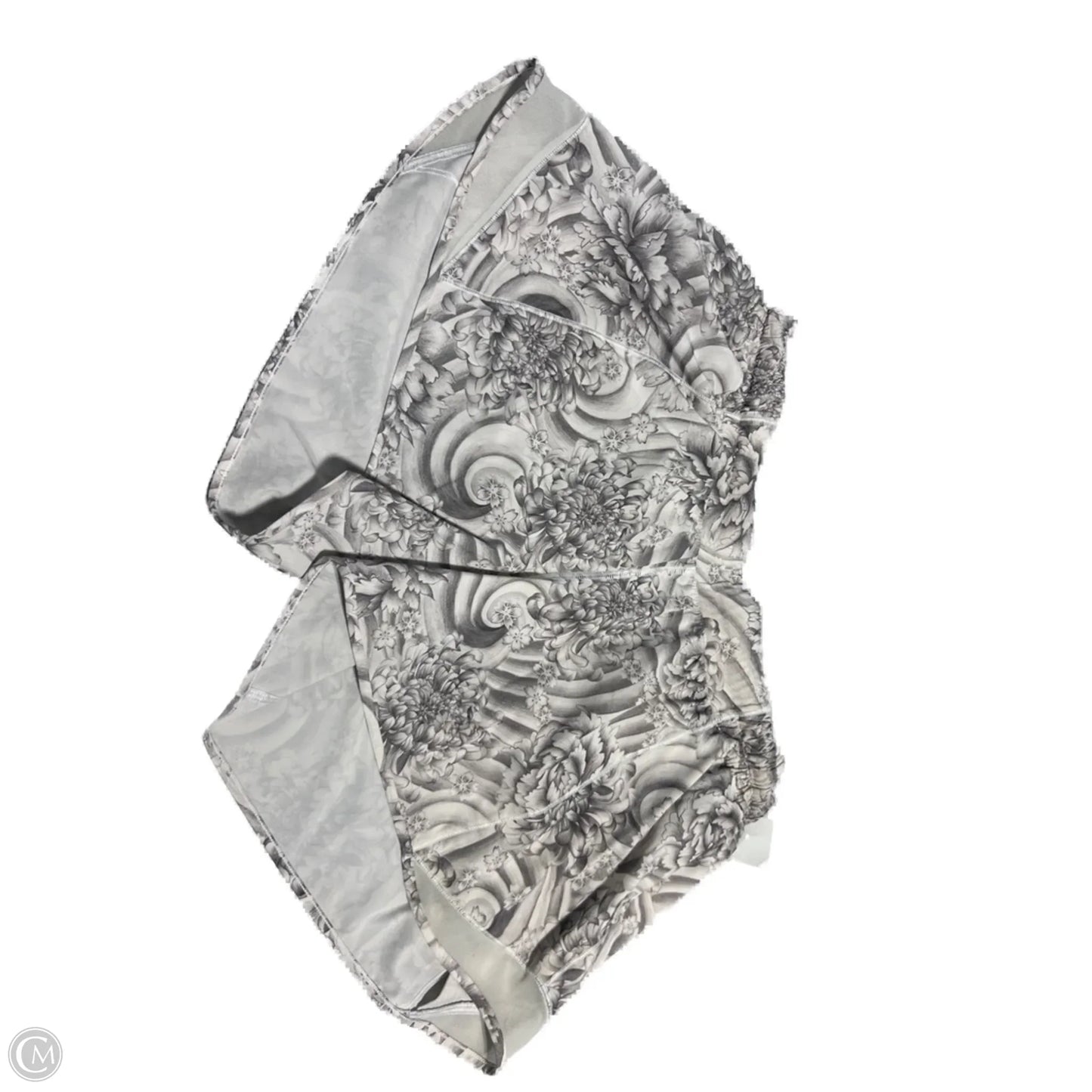 Athletic Shorts By Lululemon In Grey, Size: 12