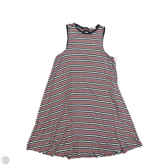 Dress Casual Midi By Cmc In Striped Pattern, Size: Xs