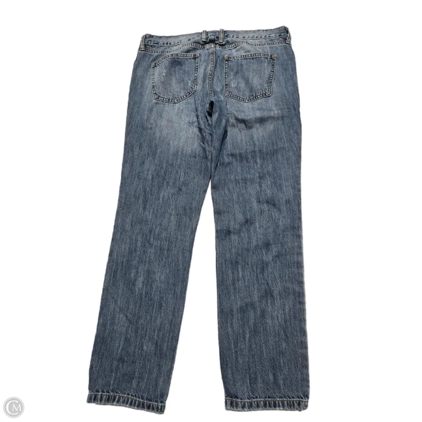 Jeans Straight By Banana Republic In Blue, Size: 6