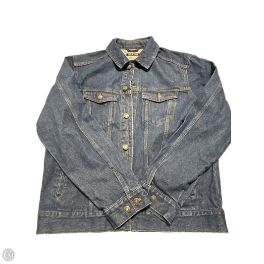 Jacket Denim By Cmc In Blue, Size: L
