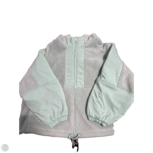 Jacket Fleece By All In Motion In Teal, Size: 1x