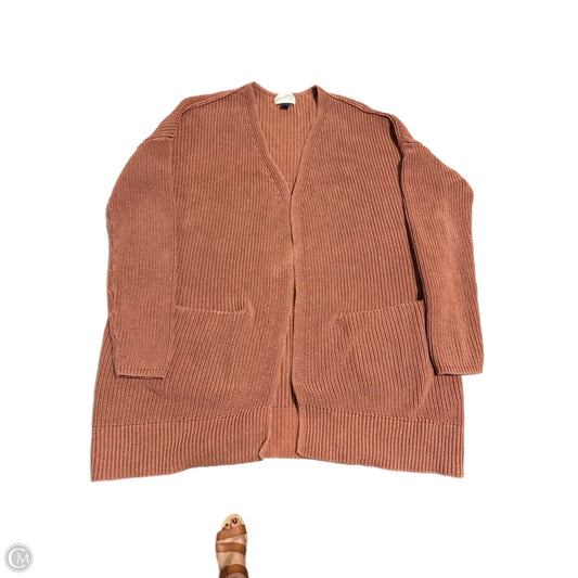 Cardigan By Universal Thread In Orange, Size: Xl