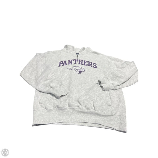 Sweatshirt Collar By Cmc In Grey, Size: M