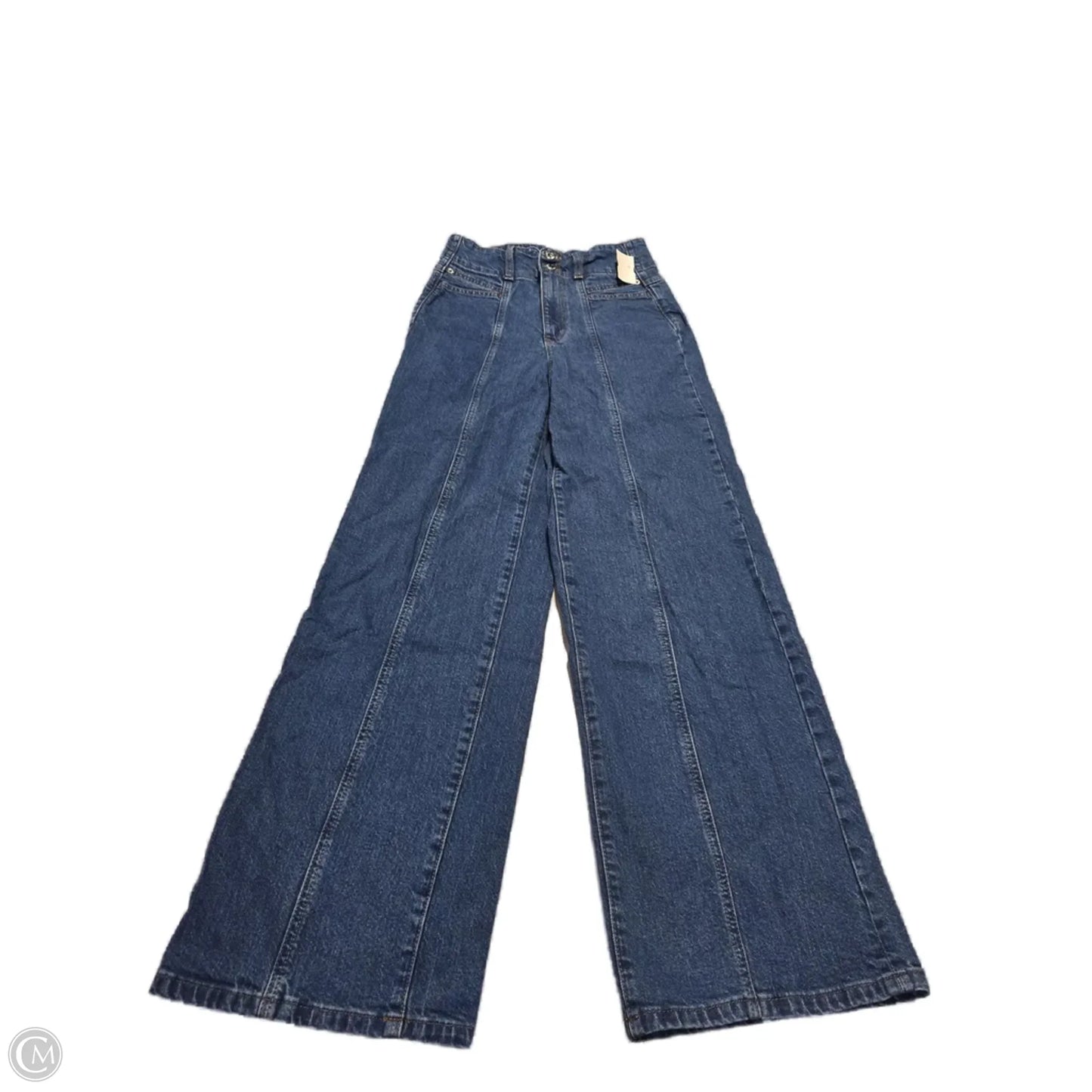 Jeans Straight By Universal Thread In Blue Denim, Size: 4