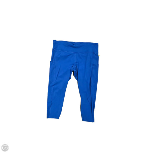 Athletic Pants By Lululemon In Blue, Size: 20