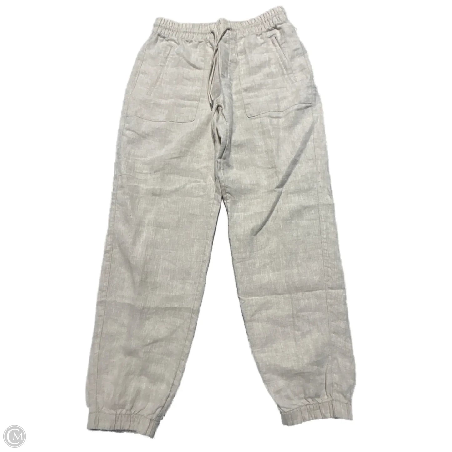 Pants Linen By Athleta In Cream, Size: S