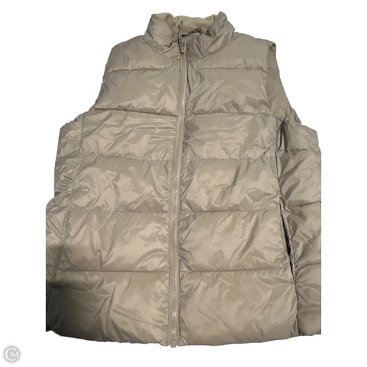 Vest Puffer & Quilted By Gap In Brown, Size: M