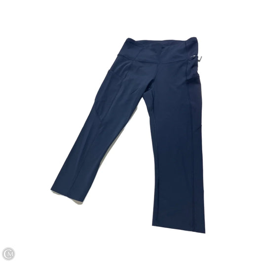 Athletic Leggings By Lululemon In Navy, Size: 6