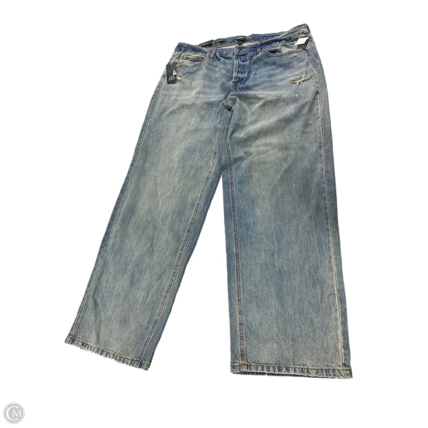 Jeans Straight By Wild Fable In Blue Denim, Size: 18