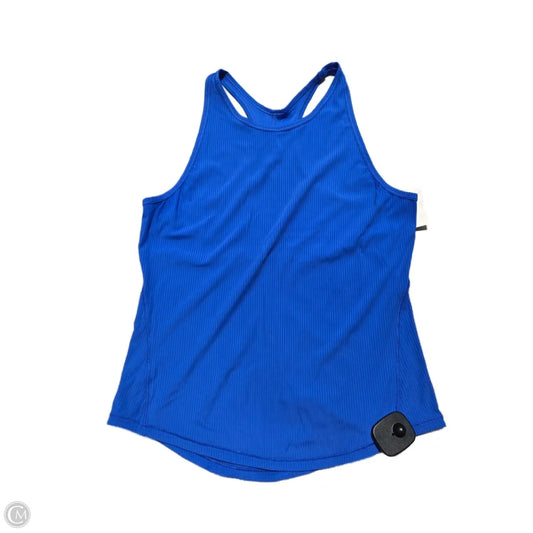Athletic Tank Top By Lululemon In Blue, Size: S