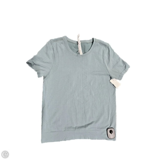 Athletic Top Short Sleeve By Athleta In Blue, Size: Xs