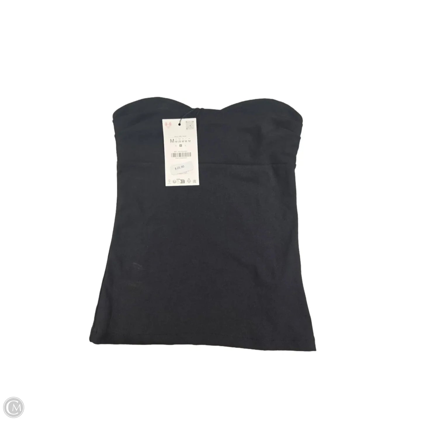Tank Top By Zara In Black, Size: M