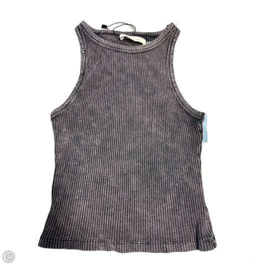 Tank Top By Mustard Seed In Grey, Size: S