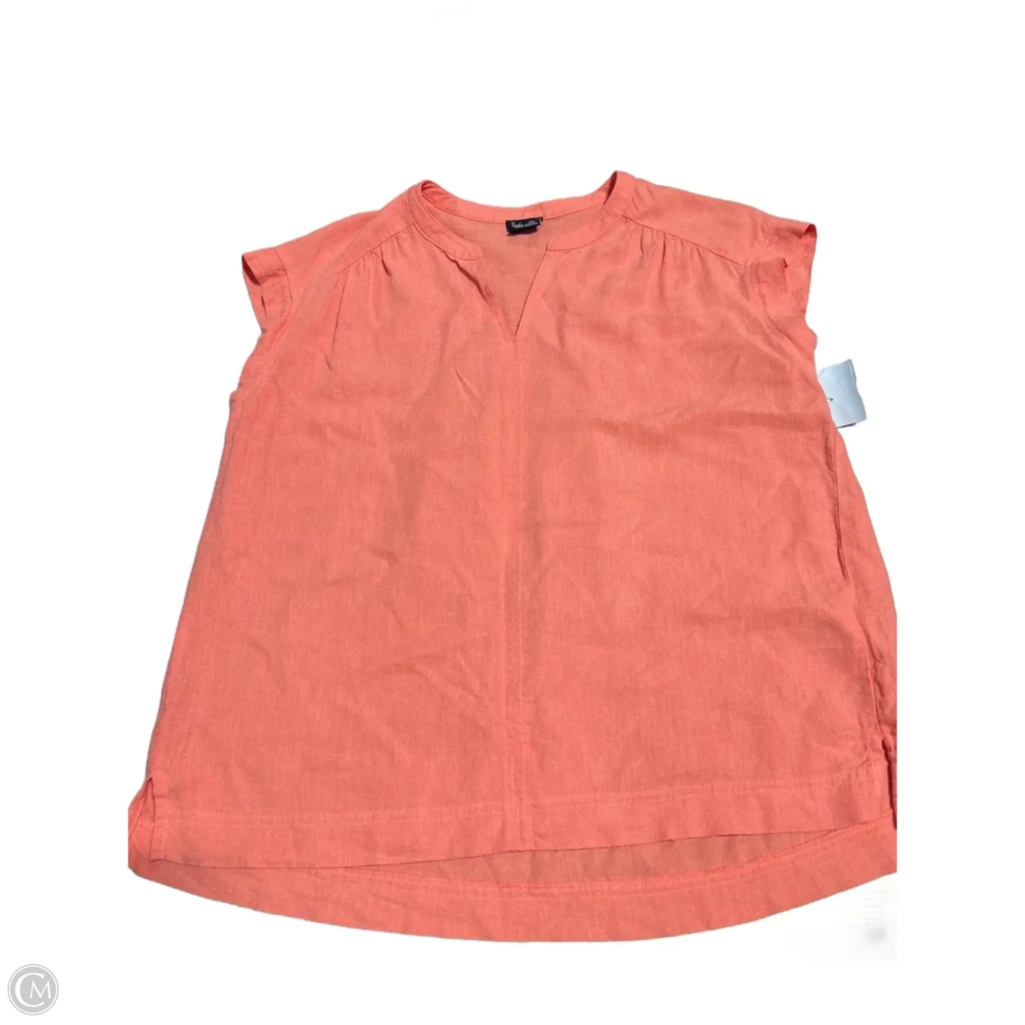 Top Short Sleeve By Splendid In Pink, Size: S