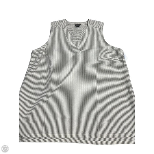 Tank Top By Eddie Bauer In Striped Pattern, Size: M
