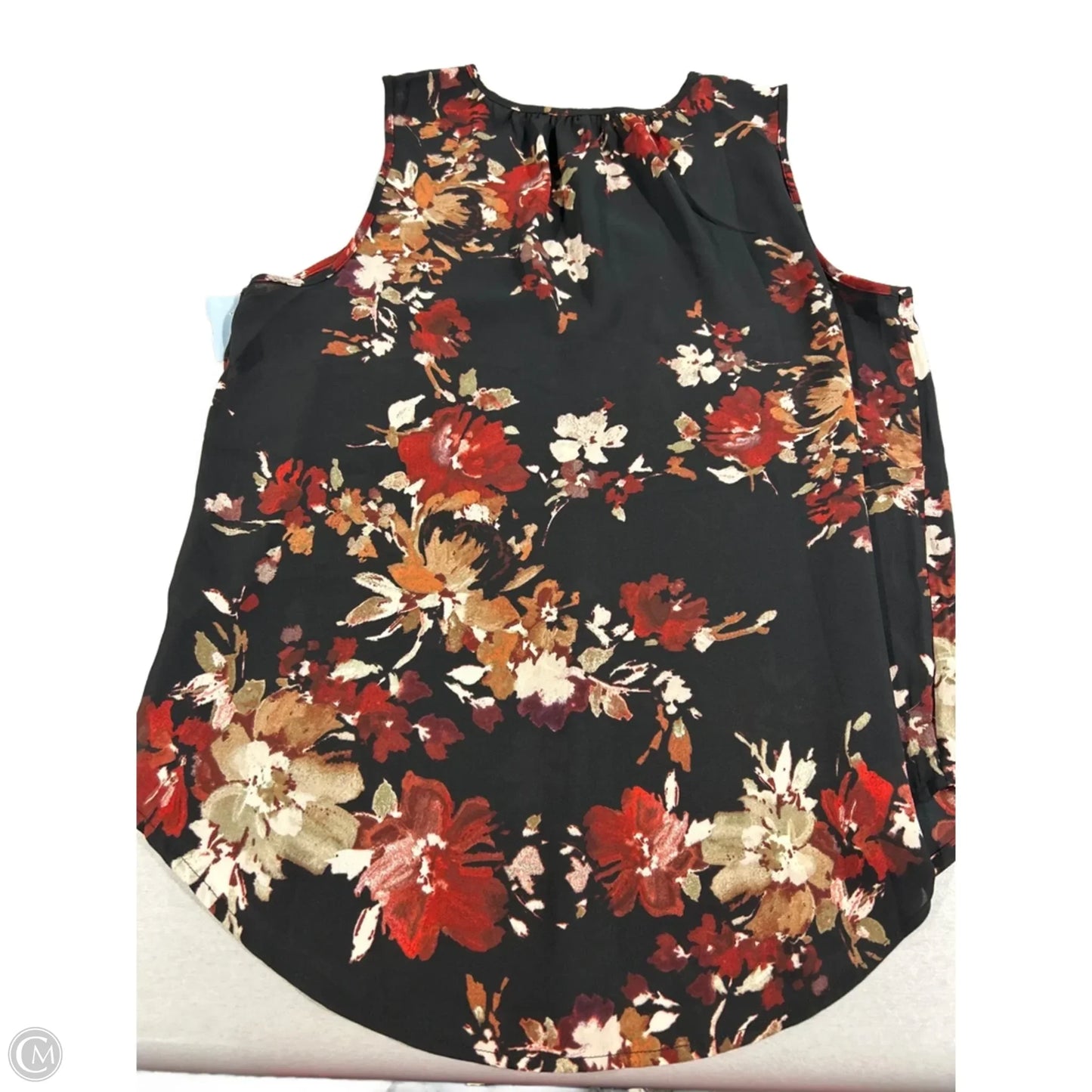 Blouse Sleeveless By Maurices In Black, Size: M