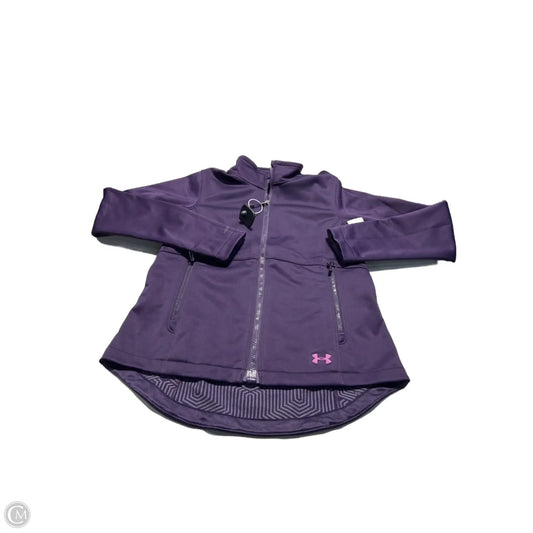 Athletic Jacket By Under Armour In Purple, Size: Xs