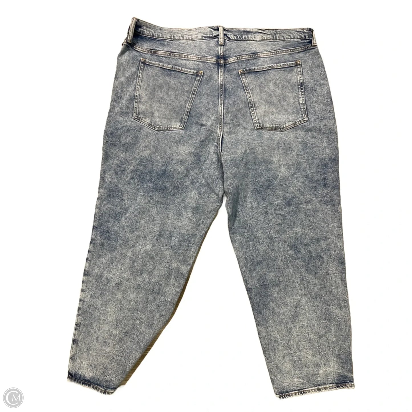 Jeans Straight By Old Navy In Blue Denim, Size: 24