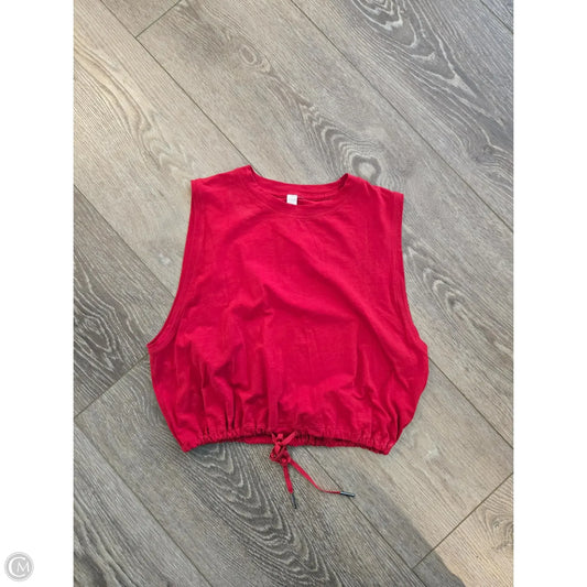 Tank Top By Lululemon In Red, Size: M