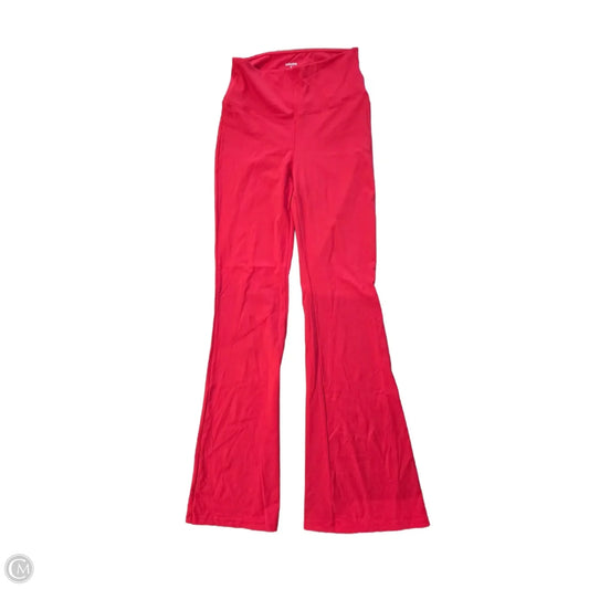 Athletic Leggings By Ododos In Red, Size: S