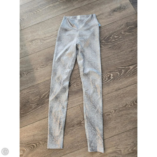 Athletic Leggings By Peloton In Silver, Size: S