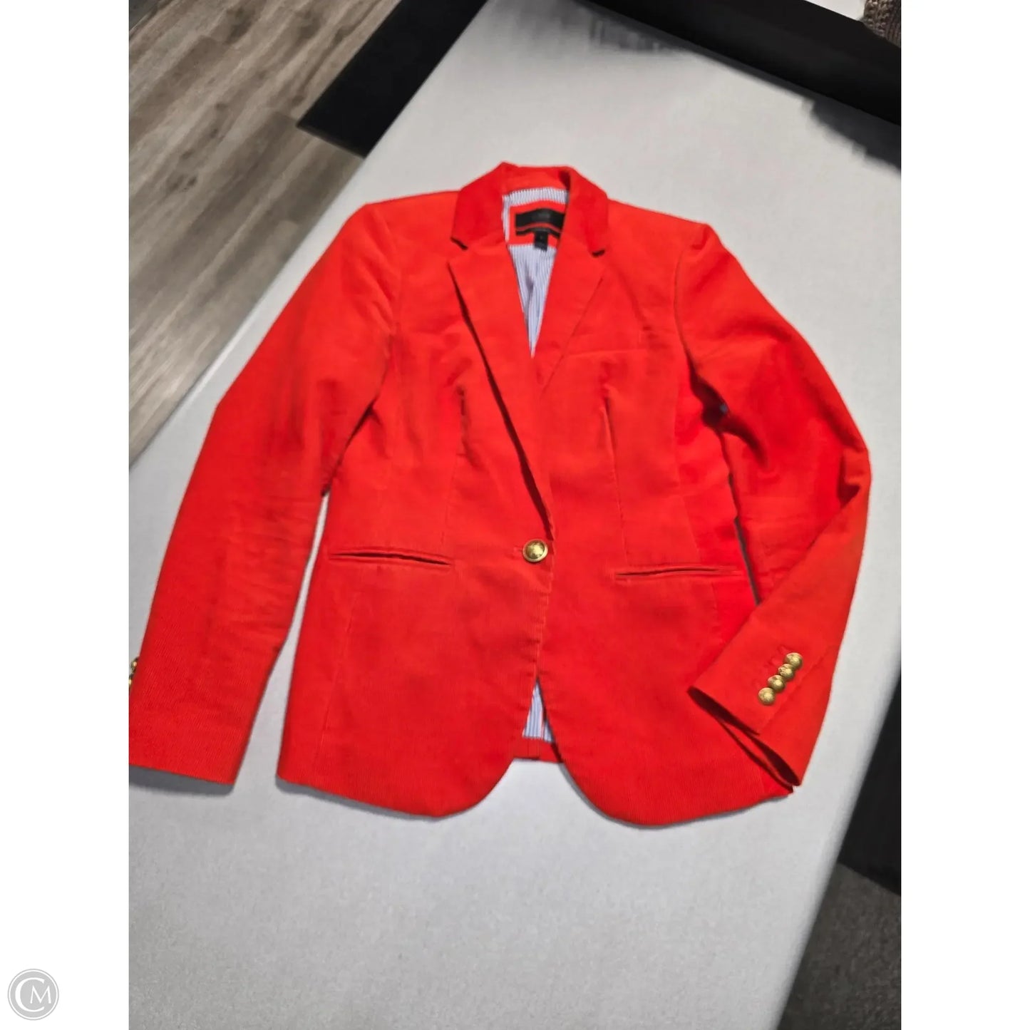 Blazer By J. Crew In Orange, Size: S