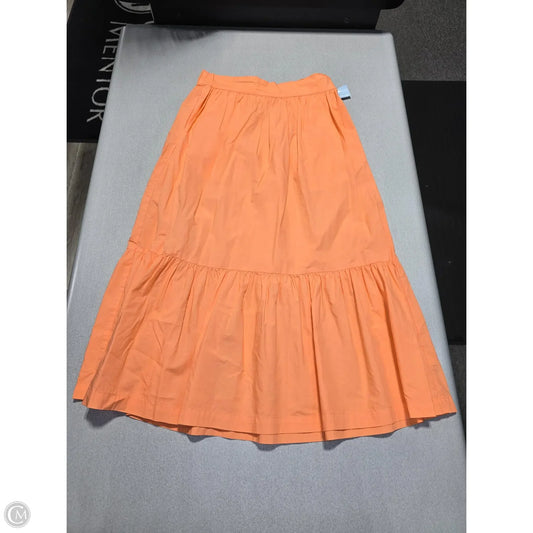 Skirt Midi By A New Day In Orange, Size: S
