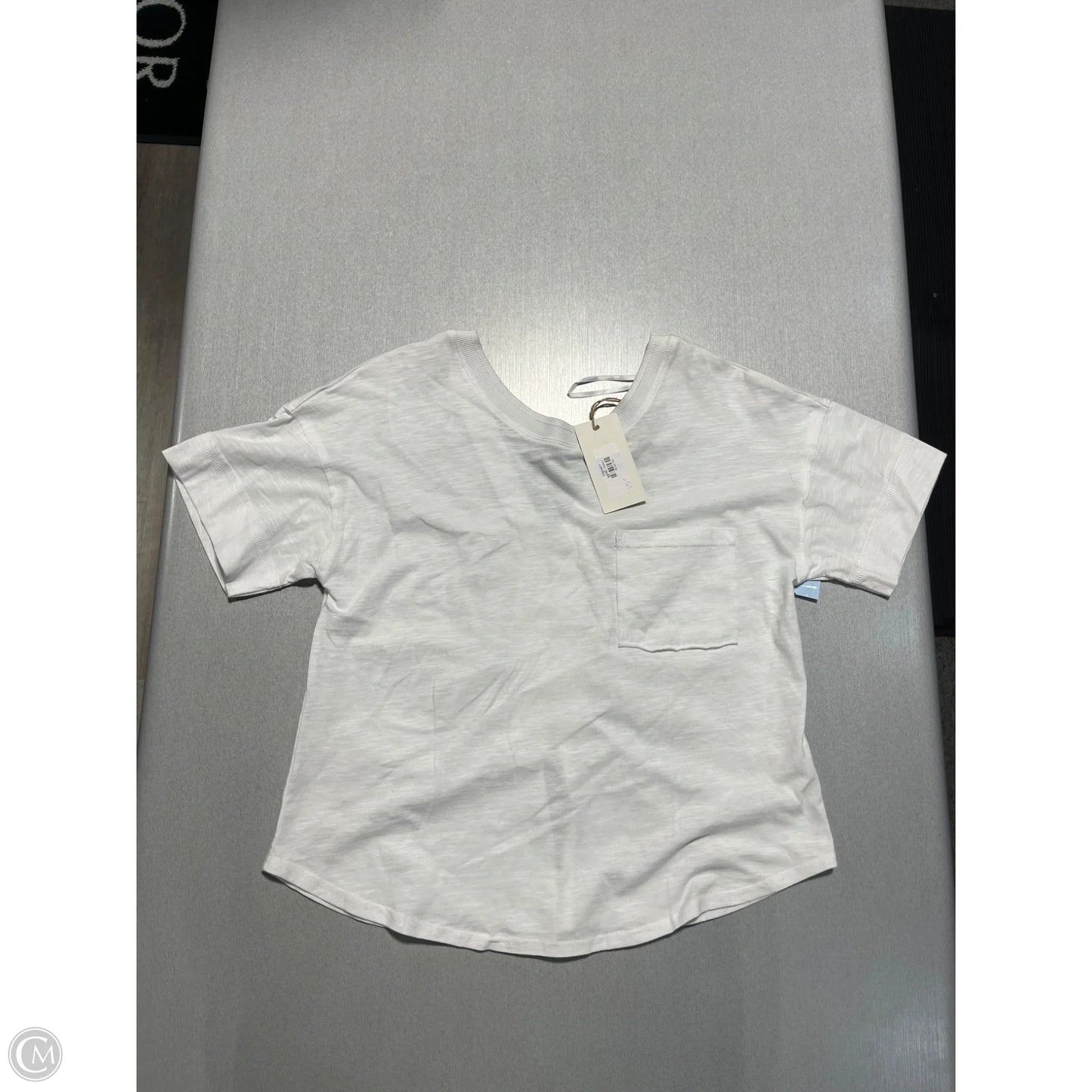 Top Short Sleeve By New In In White, Size: S