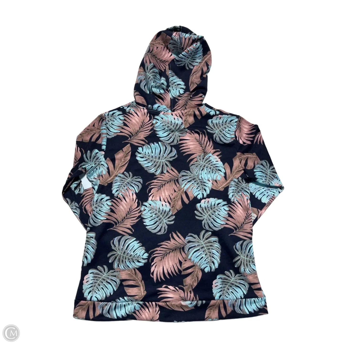 Jacket Shirt By Cmc In Tropical Print, Size: L