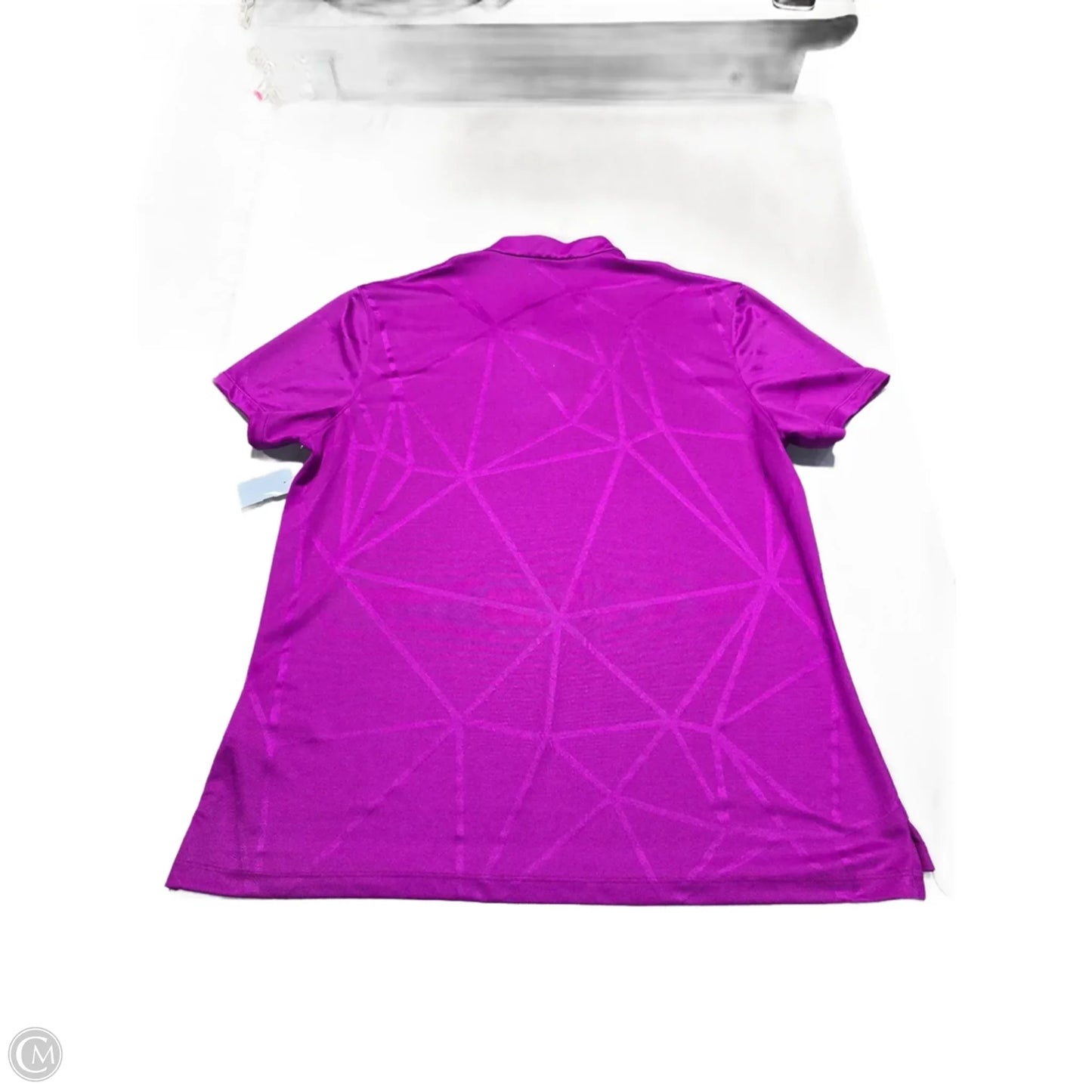 Top Short Sleeve By Nike In Purple, Size: Xl