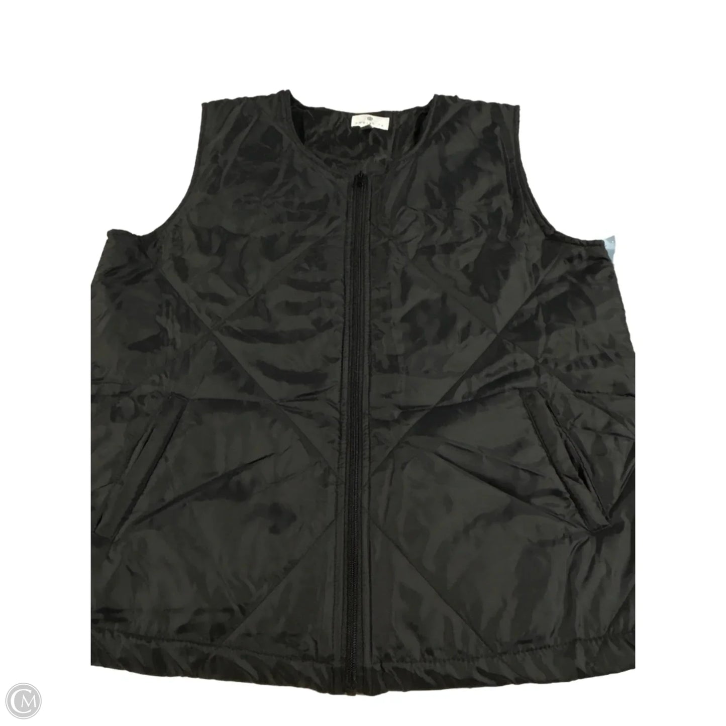 Vest Puffer & Quilted By Socialite In Black, Size: S