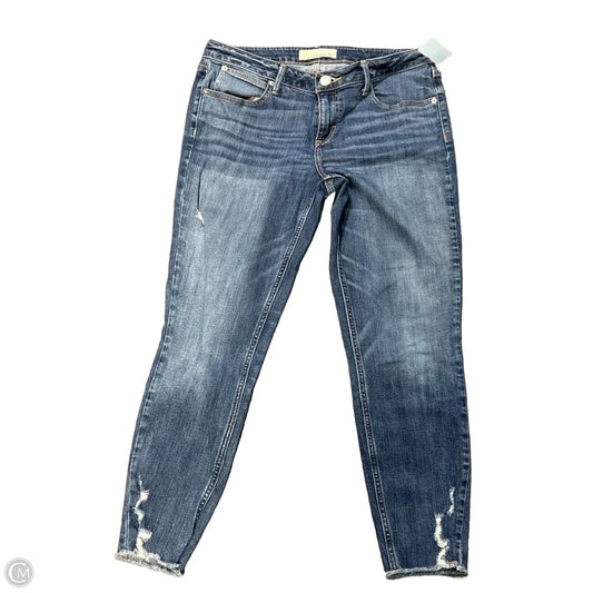 Jeans Straight By Maurices In Blue Denim, Size: 10