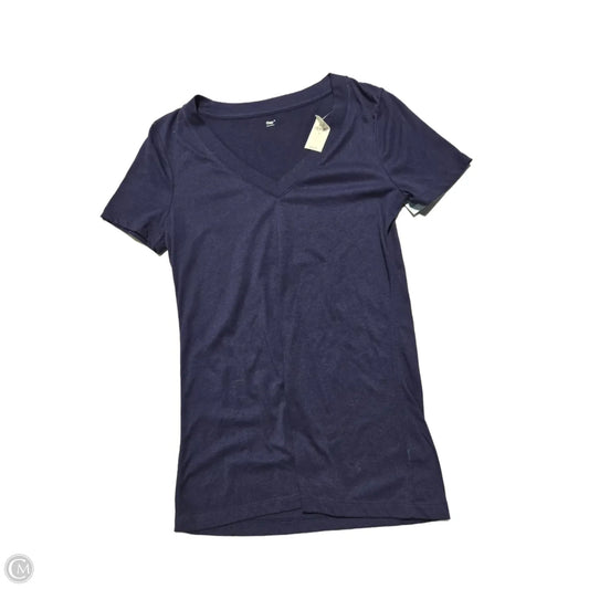 Top Short Sleeve By Gap In Blue, Size: S