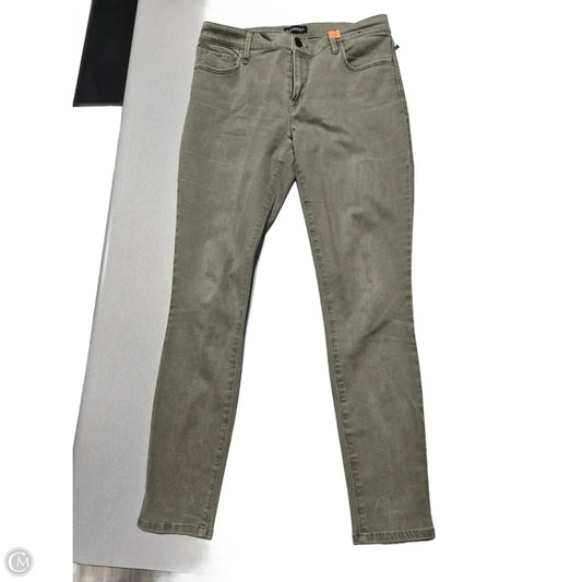 Jeans Skinny By Express In Green, Size: 8