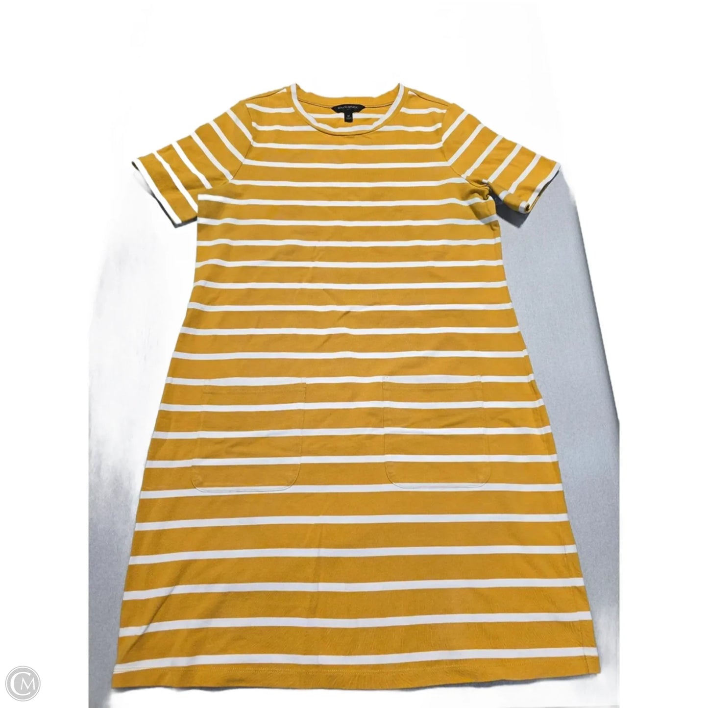 Dress Casual Short By Banana Republic In Yellow, Size: M