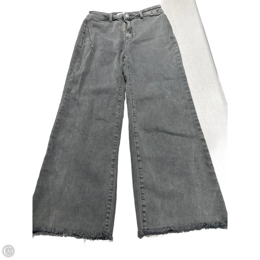 Jeans Straight By Zenana In Grey, Size: 4