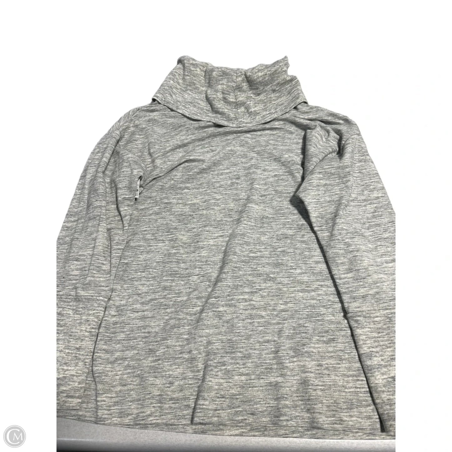 Top Long Sleeve By Ava & Viv In Grey, Size: Xl