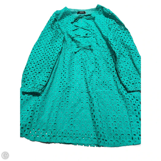 Dress Casual Midi By Zesica In Green, Size: L