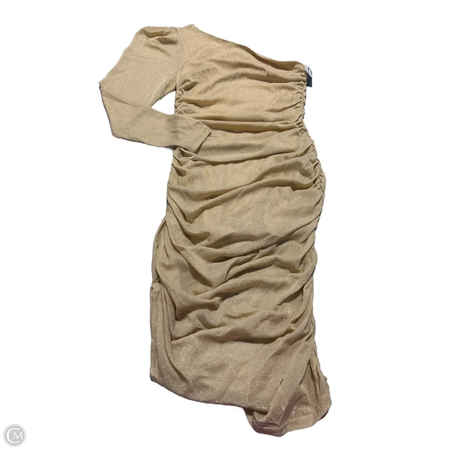 Dress Party Midi By Andree By Unit In Gold, Size: M