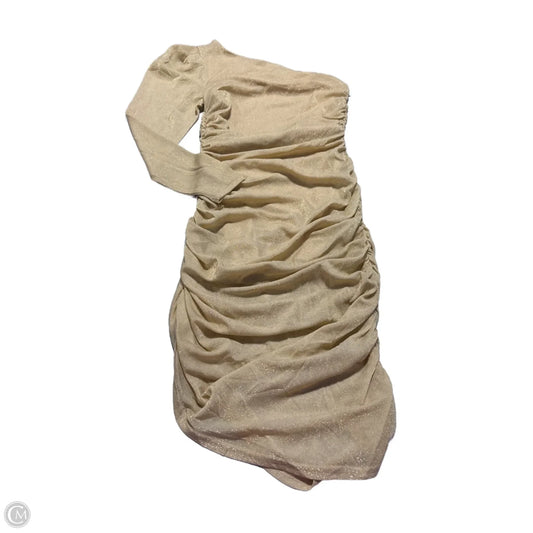 Dress Party Midi By Andree By Unit In Gold, Size: M