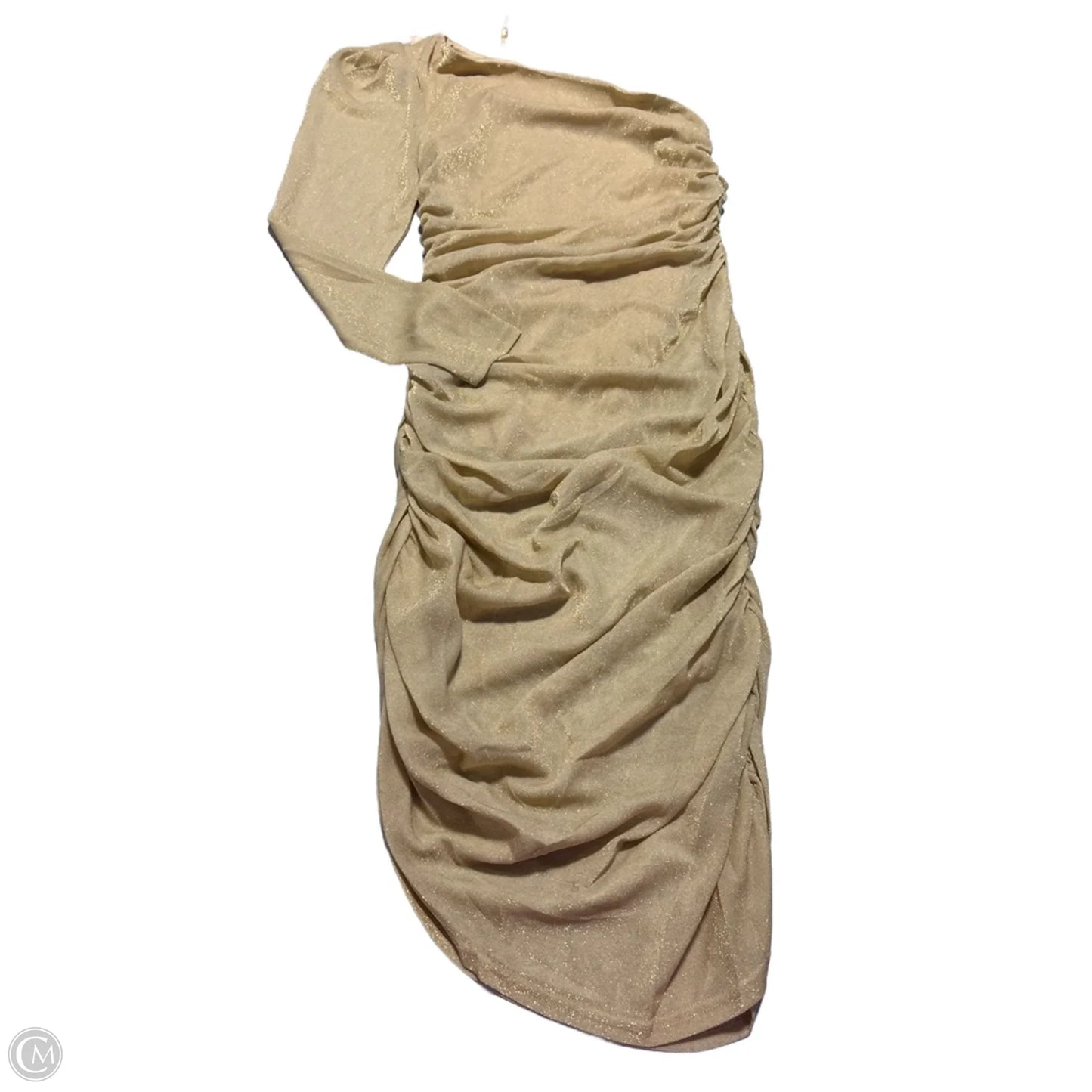 Dress Party Midi By Andree By Unit In Gold, Size: L