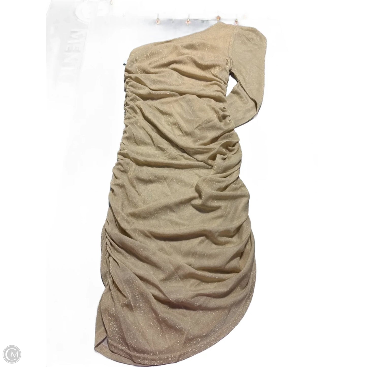 Dress Party Midi By Andree By Unit In Gold, Size: L