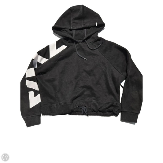 Sweatshirt Hoodie By Zyia In Black, Size: M