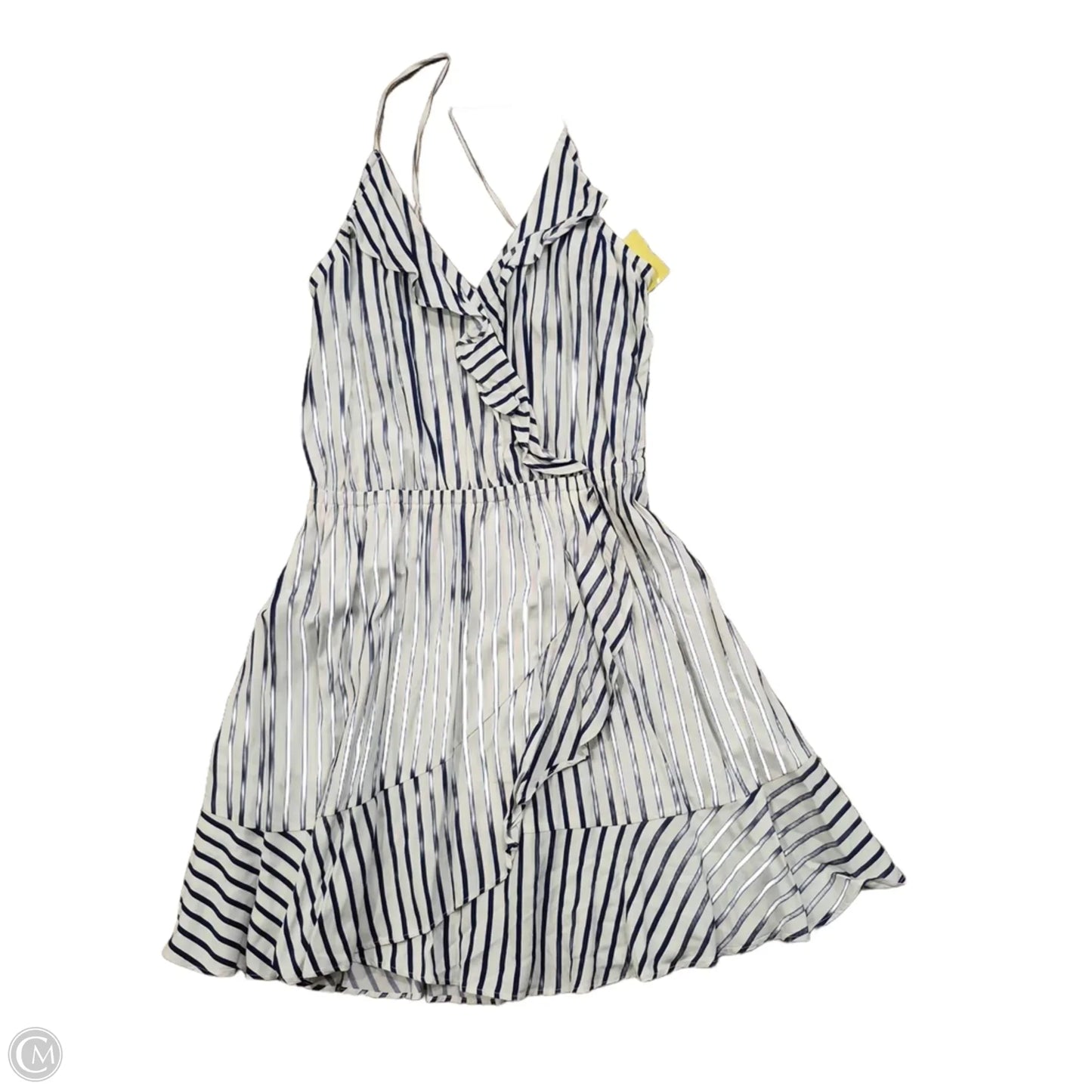 Dress Casual Midi By Express In Striped Pattern, Size: M